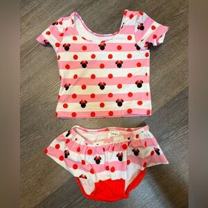 Hanna Andersson Toddler Girls Minnie Mouse Swimsuit